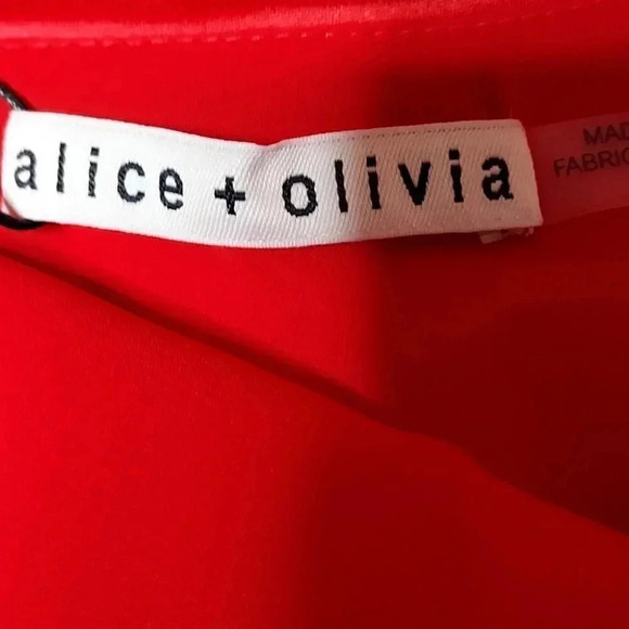 Alice + Olivia Lita Cowl Back Shift Dress Large - Picture 8 of 10